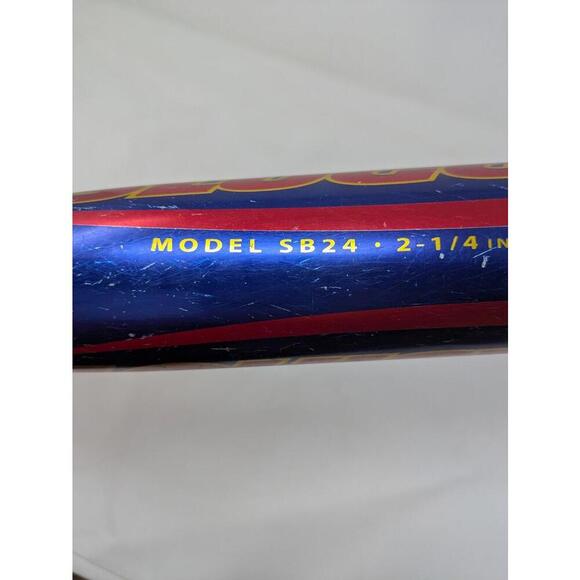 Louisville Slugger Slow Pitch Softball Bat Model SB24 34" 26oz 2 1/4 -8oz - Picture 2 of 9
